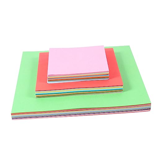 Holibanna 600 Stück Bunte Origami Papiere Diy Bastelpapier für Farben Farben für Kindergarten und Kreative Bastelprojekte Zufällige Farbe Holibanna 600 Stück Bunte Origami Papiere Diy Bastelpapier für Farben Farben für Kindergarten und Kreative Bastelprojekte Zufällige Farbe von Holibanna