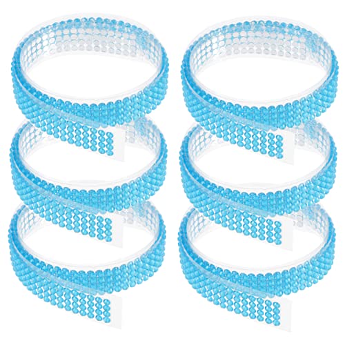 Holibanna 6Rollen Selbstklebendes Glitter Rhinestone Band Dekoratives Klebeband Für DIY Scrapbooking Albumgestaltung Und Bastelprojekte Vielseitig Einsetzbar von Holibanna