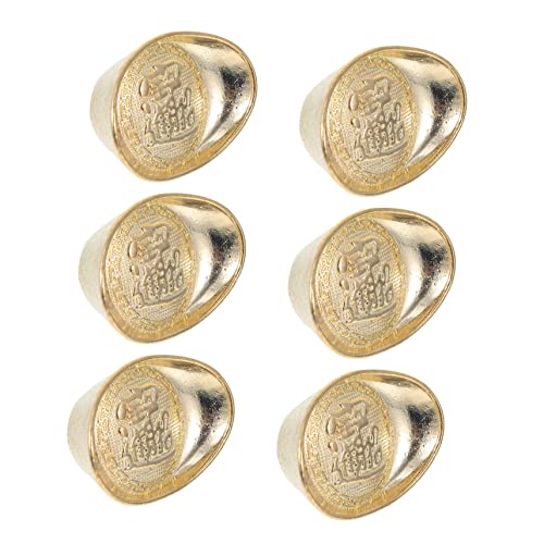 Holibanna 6stücke Dekor Schreibtischschmuck Büroaccessoires Goldfarben Flaches Design Platzsparend Kreativ Holibanna 6stücke Dekor Schreibtischschmuck Büroaccessoires Goldfarben Flaches Design Platzsparend Kreativ von Holibanna