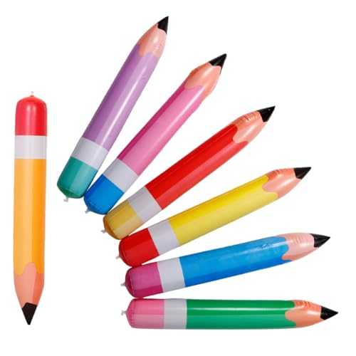 Holibanna 7 Stück Teiliges Aufblasbarer Bleistifte Dekorative PVC Bleistift Requisiten in Farben für Schulanfang und Klassenzimmer Dekoration Leicht und Sicher für Partys und Feste Holibanna 7 Stück Teiliges Aufblasbarer Bleistifte Dekorative PVC Bleistift Requisiten in Farben für Schulanfang und Klassenzimmer Dekoration Leicht und Sicher für Partys und Feste von Holibanna