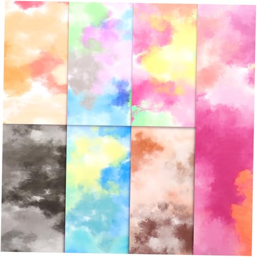 Holibanna 7 Stück Teiliges Tie Dye Heat Transfer Film Vielseitige Textilfolie für DIY Kleidung Schuhe Hüte Hitzebeständige Transferfolie Shirts Schürzen Baseballcaps Kreative Gestaltung Holibanna 7 Stück Teiliges Tie Dye Heat Transfer Film Vielseitige Textilfolie für DIY Kleidung Schuhe Hüte Hitzebeständige Transferfolie Shirts Schürzen Baseballcaps Kreative Gestaltung von Holibanna
