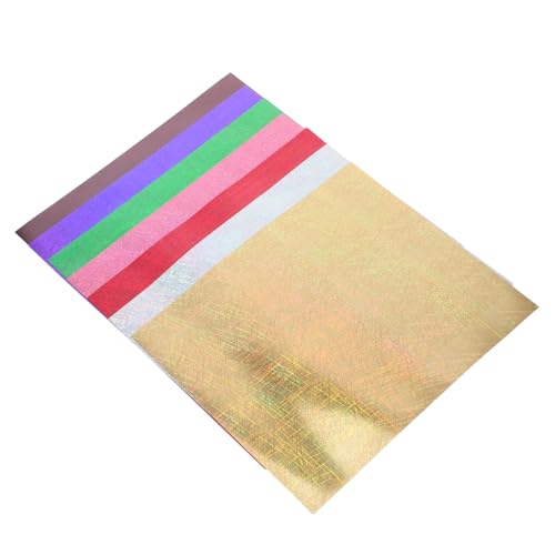Holibanna 7 Stück Teiliges Transfer Holografische Metallische Streifen-htv Vielseitiges Diy-bügelbild für Kleidung Party-t-shirts Einfache Anwendung mit Haushaltsbügeleisen von Holibanna