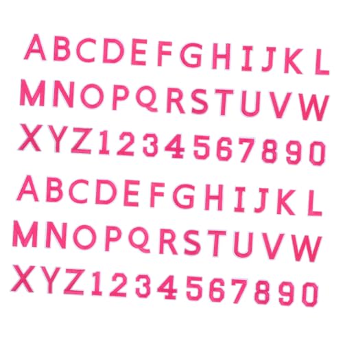 Holibanna 72 Stück Teiliges Bügelbild Bestickten Polyester-buchstaben A-z und Zahlen Strapazierfähige Aufnäher zum Aufbügeln und Nähen für Diy-kleidung Hüte Jeans Socken und Accessoires Holibanna 72 Stück Teiliges Bügelbild Bestickten Polyester-buchstaben A-z und Zahlen Strapazierfähige Aufnäher zum Aufbügeln und Nähen für Diy-kleidung Hüte Jeans Socken und Accessoires von Holibanna