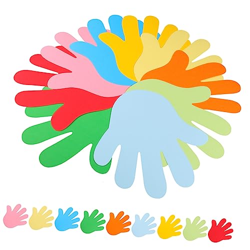 Holibanna 72Stücke Handabdruck Papierausschnitte für DIY Projekte Bunte Wanddekorationen für Klassenzimmer und Kreative Bastelarbeiten Vielseitig Einsetzbar für Partys Holibanna 72Stücke Handabdruck Papierausschnitte für DIY Projekte Bunte Wanddekorationen für Klassenzimmer und Kreative Bastelarbeiten Vielseitig Einsetzbar für Partys von Holibanna