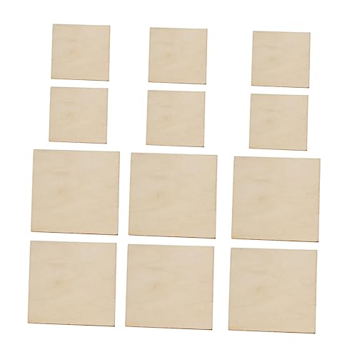 Holibanna 75 Stück Teiliges Quadratisches DIY Holzset Unbehandelte Glatte Holzscheiben und Vielseitige Bastelplatten für Malen Schreiben und Kreative Handwerksprojekte für Erwachsene Holibanna 75 Stück Teiliges Quadratisches DIY Holzset Unbehandelte Glatte Holzscheiben und Vielseitige Bastelplatten für Malen Schreiben und Kreative Handwerksprojekte für Erwachsene von Holibanna