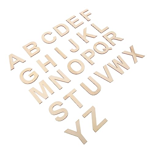 Holibanna 78 Stück DIY Holzbuchstaben Set Unbemalt für Bastelprojekte Buchstaben für Dekoration Scrapbooking und Kindergeburtstagsfeiern Holibanna 78 Stück DIY Holzbuchstaben Set Unbemalt für Bastelprojekte Buchstaben für Dekoration Scrapbooking und Kindergeburtstagsfeiern von Holibanna