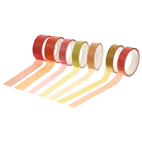 Holibanna 8 Rollen Taschenband Farbig Papier Klebeband Waschen Farben Lieferungen Planer Empfindlich Schmucklos Dünn Pastell Basic Scrapbooking Tape Sammelalbum Flüsterpapier Gelb Holibanna 8 Rollen Taschenband Farbig Papier Klebeband Waschen Farben Lieferungen Planer Empfindlich Schmucklos Dünn Pastell Basic Scrapbooking Tape Sammelalbum Flüsterpapier Gelb von Holibanna