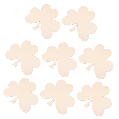 Holibanna 8 Stück Dekorativer Anhänger Aus Holz Formen Unvollendet Ornament Handwerkliches St. Patricks Day Dekorationen St Patricks Day Hölzern von Holibanna