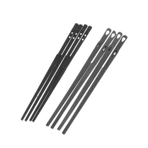 Holibanna 8 Stück Teiliges Leder-nähset Präzise Lederloch-nadeln aus Einzel Doppel-loch für Handnaht Robust Scharf Vielseitig für DIY Lederarmbänder Geldbörsen Gürtel und Lederarbeiten von Holibanna