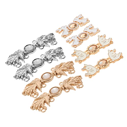 Holibanna 8 Stück Verstellbare Jeansknöpfe Teiliges Taillenversteller für Hosen Kleider Einfache Anwendung für Perfekten Sitz für Formelle und Freizeit Outfits Chic Elegant Passend für Jede von Holibanna