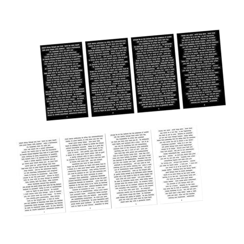 Holibanna 8Blätter Vintage Positive Sprüche Aufkleber Selbstklebende DIY Scrapbooking Abziehbilder für Tagebuch Notizbuch Kreativprojekte Hochwertige Dekoration für Handkonten Holibanna 8Blätter Vintage Positive Sprüche Aufkleber Selbstklebende DIY Scrapbooking Abziehbilder für Tagebuch Notizbuch Kreativprojekte Hochwertige Dekoration für Handkonten von Holibanna