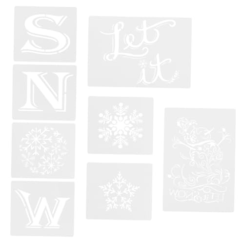 Holibanna 8Stücke Teiliges Weihnachts Schablonen für Kinderzeichnungen DIY Hohlzeichnungsvorlagen Umweltfreundlichem für Bastelprojekte Holibanna 8Stücke Teiliges Weihnachts Schablonen für Kinderzeichnungen DIY Hohlzeichnungsvorlagen Umweltfreundlichem für Bastelprojekte von Holibanna