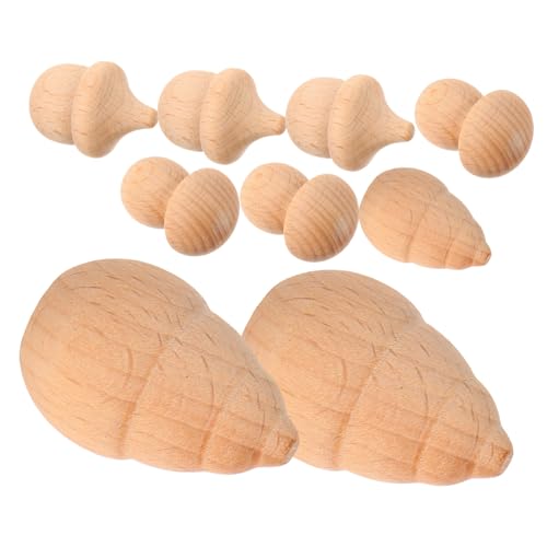 Holibanna 9 Stück Teiliges DIY Holzfiguren zum Bemalen Unbehandelte Holzpilze Eicheln und Bambussprossen Glatte Oberfläche Kreative Basteldekoration für Malprojekte und Geschenke Holibanna 9 Stück Teiliges DIY Holzfiguren zum Bemalen Unbehandelte Holzpilze Eicheln und Bambussprossen Glatte Oberfläche Kreative Basteldekoration für Malprojekte und Geschenke von Holibanna