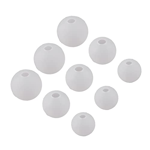 Holibanna 9 Stück Teiliges Kugelförmige Silikonformen für Epoxidharz Mini Stern Ball Gießformen Flexiblem Silikon für DIY Schmuck und Bastelprojekte für Kreative Handarbeiten von Holibanna