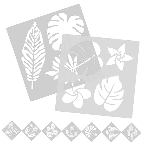 Holibanna 9 Stück Teiliges Tropisches Schablonen Wiederverwendbar Flexiblem Pet Waschbar und Langlebig für Wandgestaltung DIY Kunstprojekte Scrapbooking und Vielseitige Malvorlagen Holibanna 9 Stück Teiliges Tropisches Schablonen Wiederverwendbar Flexiblem Pet Waschbar und Langlebig für Wandgestaltung DIY Kunstprojekte Scrapbooking und Vielseitige Malvorlagen von Holibanna