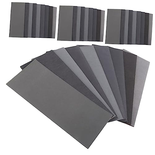 Holibanna 90Stücke Teiliges Sandpapier Set für Nasses und Trockenes Schleifen Körnung zum Polieren von Holz und Professionelles Schleifpapier Holibanna 90Stücke Teiliges Sandpapier Set für Nasses und Trockenes Schleifen Körnung zum Polieren von Holz und Professionelles Schleifpapier von Holibanna