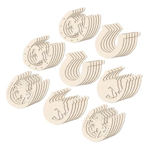 Holibanna 96 Stück Teiliges Unvollendete Holzscheiben Hufeisenform für Diy Cowboy Party Dekorationen Blanke Holzstücke für Bastelaktivitäten für Hochzeiten und Geburtstagsfeiern Holibanna 96 Stück Teiliges Unvollendete Holzscheiben Hufeisenform für Diy Cowboy Party Dekorationen Blanke Holzstücke für Bastelaktivitäten für Hochzeiten und Geburtstagsfeiern von Holibanna