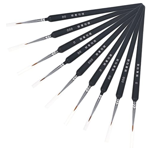 Holibanna 9Stücke Multifunktionale Pinsel Teiliges Kreative Maltechniken Ergonomisches Design für Komfort für Erwachsene Wiederverwendbar und Leicht Holibanna 9Stücke Multifunktionale Pinsel Teiliges Kreative Maltechniken Ergonomisches Design für Komfort für Erwachsene Wiederverwendbar und Leicht von Holibanna