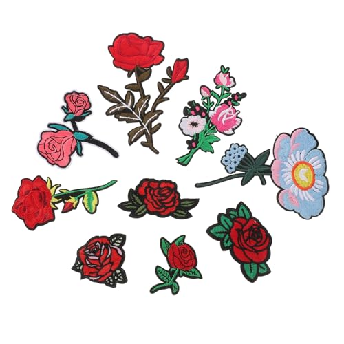 Holibanna 9Stücke Rosenförmige Aufnäher zum Aufbügeln Dekorative DIY Flicken für Kleidung Taschen und Hüte für Reparaturen und Kreative Bastelprojekte Holibanna 9Stücke Rosenförmige Aufnäher zum Aufbügeln Dekorative DIY Flicken für Kleidung Taschen und Hüte für Reparaturen und Kreative Bastelprojekte von Holibanna