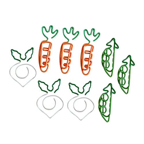 Holibanna 9Stücke Teiliges Cartoon Papierclips Kreative Büroklammern Für Schule Büro Und Zuhause Zum Organisieren Von Dokumenten Rechnungen Und Notizen Langlebig Und Handlich von Holibanna