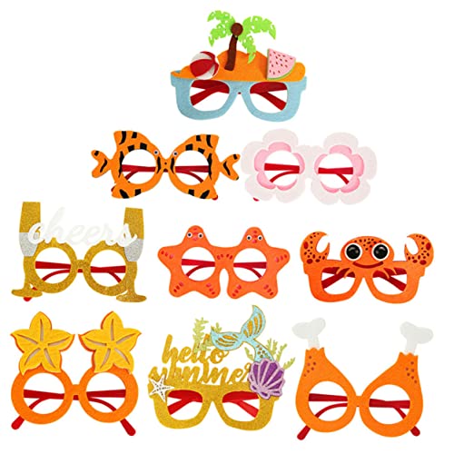 Holibanna 9stücke Hawaii Partybrillen Lustige Kunststoffbrillen Für Erwachsene Und Mädchen Foto-requisiten Für Strand Und Sommerfeiern Dekoration Für Unvergessliche Partys Holibanna 9stücke Hawaii Partybrillen Lustige Kunststoffbrillen Für Erwachsene Und Mädchen Foto-requisiten Für Strand Und Sommerfeiern Dekoration Für Unvergessliche Partys von Holibanna