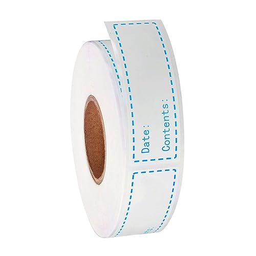 Holibanna Aufbewahrungsaufkleber mit Englischem Datumsaufdruck Selbstklebende Ablösbare Küchenetiketten für Lebensmittelaufbewahrung Beschreibbare Praktische Index Sticker in Blau für Holibanna Aufbewahrungsaufkleber mit Englischem Datumsaufdruck Selbstklebende Ablösbare Küchenetiketten für Lebensmittelaufbewahrung Beschreibbare Praktische Index Sticker in Blau für von Holibanna