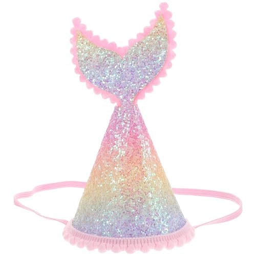Holibanna Baby Girls Birthday Hut Meerjungfrau Geburtstag Hut Party Krönt Die Meeres Dekorationen Bevorzugt Vorräte Holibanna Baby Girls Birthday Hut Meerjungfrau Geburtstag Hut Party Krönt Die Meeres Dekorationen Bevorzugt Vorräte von Holibanna