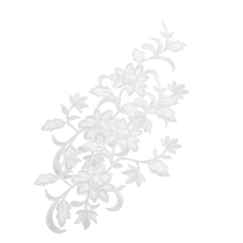 Holibanna Blumen Stickerei Aufnäher zum Aufbügeln Weiße Blüten Applikationen für Kleidung Brautkleider Jeans Rucksäcke Vielseitige Langlebige DIY Verzierungen Holibanna Blumen Stickerei Aufnäher zum Aufbügeln Weiße Blüten Applikationen für Kleidung Brautkleider Jeans Rucksäcke Vielseitige Langlebige DIY Verzierungen von Holibanna