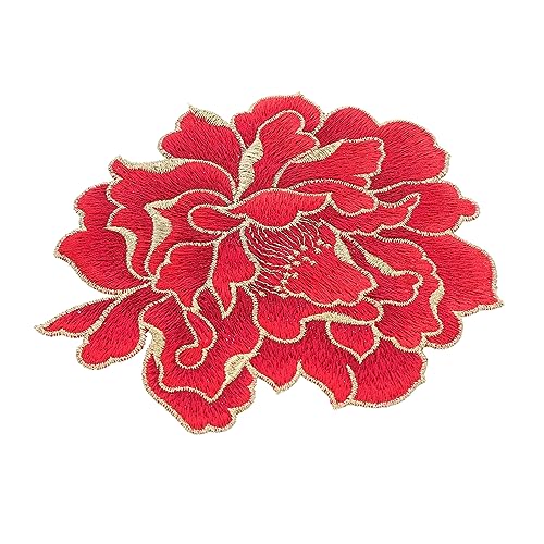 Holibanna Blumenstickerei Patch für Kleidung Dekorativer Näh Patch Hochwertigem für Kleider Taschen Jeans und Mehr Einfach Anzuwenden und Hautfreundlich von Holibanna