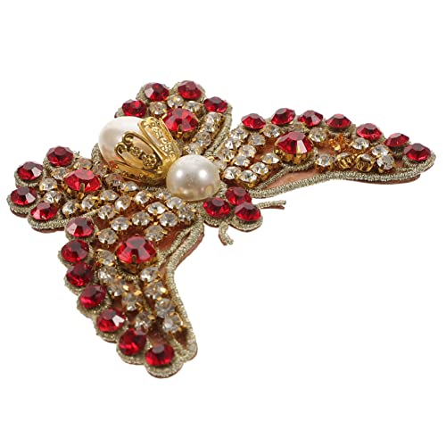 Holibanna Bügelflicken Schmetterling mit Strasssteinen Dekorative Applikation für Kleidung Hochzeitskleider Schuhe DIY Handwerk Hautfreundliches und Langlebiges Material Holibanna Bügelflicken Schmetterling mit Strasssteinen Dekorative Applikation für Kleidung Hochzeitskleider Schuhe DIY Handwerk Hautfreundliches und Langlebiges Material von Holibanna