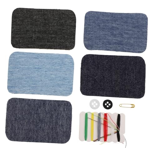 Holibanna Bügelflicken Teilig Jeans Kleidung Patches Aufnäher Applikation DIY Patchwork Sticker für Pullover Hemden Ellenbogen und Knie Reparatur und Dekoration Holibanna Bügelflicken Teilig Jeans Kleidung Patches Aufnäher Applikation DIY Patchwork Sticker für Pullover Hemden Ellenbogen und Knie Reparatur und Dekoration von Holibanna