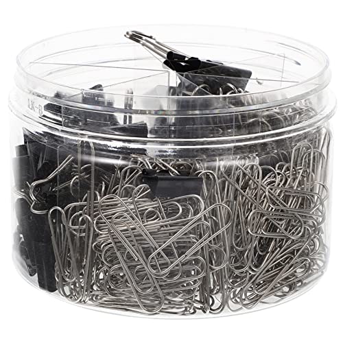 Holibanna Büroklammern Set Empfindliche Papierklammern Praktische Metallclips für Büro und Schule Organisieren von Dokumenten und Notizen Vielseitig Einsetzbar Holibanna Büroklammern Set Empfindliche Papierklammern Praktische Metallclips für Büro und Schule Organisieren von Dokumenten und Notizen Vielseitig Einsetzbar von Holibanna