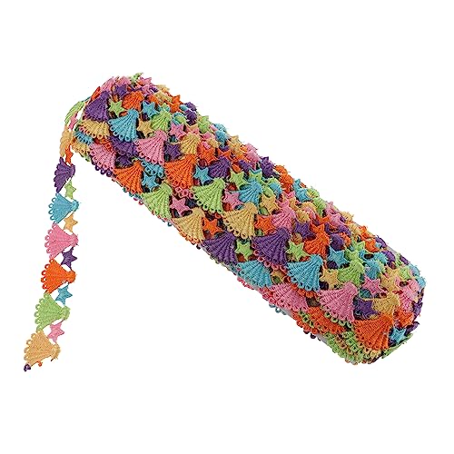 Holibanna Bunte Bestickte Cartoon Spitzenborte Farbenfrohes Stoffband für DIY Partydekoration Kinderkleidung Nähzubehör Glänzende Verzierung für Kleider und Heimtextilien Holibanna Bunte Bestickte Cartoon Spitzenborte Farbenfrohes Stoffband für DIY Partydekoration Kinderkleidung Nähzubehör Glänzende Verzierung für Kleider und Heimtextilien von Holibanna