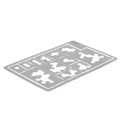 Holibanna Camouflage Schablone für Sprühfarbe Wiederverwendbare Tarnmuster Schablone für DIY Projekte Kunstdekoration und Modellbau für Feste und Geschenkideen von Holibanna