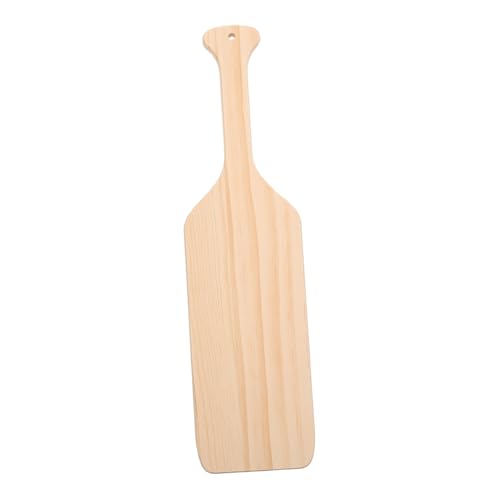 Holibanna DIY Holzpaddel Unbehandelt Holzruder Bastelset mit Glatter Oberfläche und Natürlicher Textur für Kreative Wohnraumdeko und Individuelle Handwerksprojekte von Holibanna
