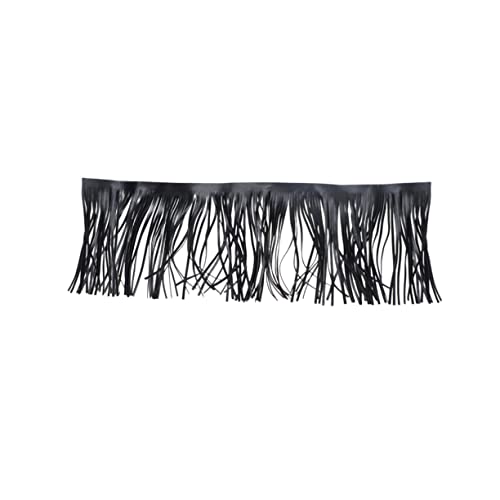 Holibanna DIY Kleidungsstück Quaste Doppelseitige PU Leder Fransen Dekoration für Handwerk und Modeaccessoires Schwarz Langlebig Vielseitig Einsetzbar für DIY Projekte Holibanna DIY Kleidungsstück Quaste Doppelseitige PU Leder Fransen Dekoration für Handwerk und Modeaccessoires Schwarz Langlebig Vielseitig Einsetzbar für DIY Projekte von Holibanna