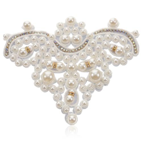 Holibanna DIY Rhinestone Schuh Applikation Dekorative Patches für Hochzeitskleider Taschen und Mehr mit Blumenmodell Langlebig und Kreativ für Persönliche Gestaltung von Holibanna