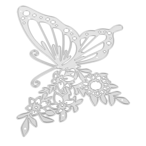 Holibanna DIY Schmetterling Stanzformen Robustem Kohlenstoffstahl Prägeschablonen für Kartenherstellung und Scrapbooking Benutzerfreundlich für Kreative Papierprojekte von Holibanna