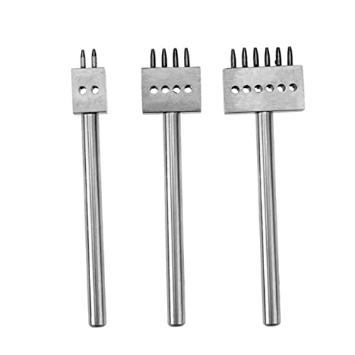 Holibanna DIY Set für Lederarbeiten Rundloch Meißel Werkzeugset Hochwertigem für Handwerksprojekte Teilig mit Löchern Holibanna DIY Set für Lederarbeiten Rundloch Meißel Werkzeugset Hochwertigem für Handwerksprojekte Teilig mit Löchern von Holibanna