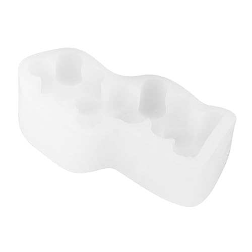 Holibanna DIY Silikon Kerzenform für Duftkerzen Flexible Gießform für Einzigartige Wiederverwendbar und Einfach zu Reinigen für Kerzenherstellung zu Hause von Holibanna