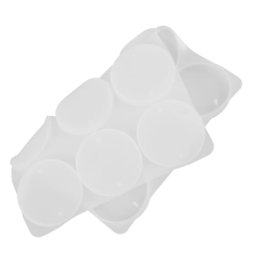 Holibanna DIY Silikonform Für Runde Plaketten Teilig Flexible Gießform Für Epoxidharz Kunsthandwerk Und Weihnachtsdekor Hochwertiges Langlebiges Material von Holibanna