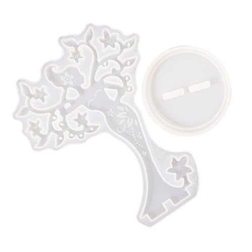 Holibanna DIY Silikonform für Schmuckständer Epoxidharz Mould für Ohrringe Ringe Einzigartiges Design Beauty Form Einfach zu Lebensmittelechtes Holibanna DIY Silikonform für Schmuckständer Epoxidharz Mould für Ohrringe Ringe Einzigartiges Design Beauty Form Einfach zu Lebensmittelechtes von Holibanna