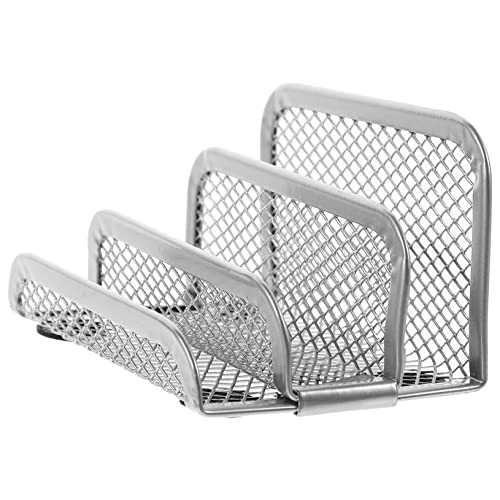 Holibanna Desktop Buchhalter aus Eleganter Dokumenten Organizer für Büro Vertikaler Zeitschriftenhalter Platzsparend und Modern für Schreibtisch und Home Office von Holibanna