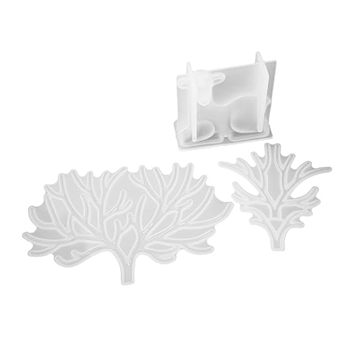 Holibanna Diy Kristall Epoxidharz Gießform Set Teiliges Silikonmodell für Dekorative mit Hirschgeweihen für Bastelprojekte und Schmuckherstellung Holibanna Diy Kristall Epoxidharz Gießform Set Teiliges Silikonmodell für Dekorative mit Hirschgeweihen für Bastelprojekte und Schmuckherstellung von Holibanna