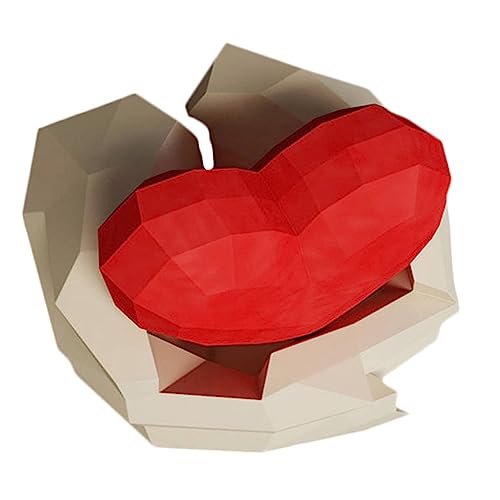 Holibanna Diy Origami Papier Wanddekoration Geometrisches Papiermodell für Basteln für Erwachsene für Eltern Interaktionen Perlmutt von Holibanna