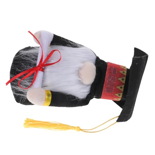 Holibanna Doktorhutpuppe Plüschpuppe Abschluss gefüllte Puppe süße Puppendekoration Cartoon-Puppe ausgestopfte Abschlusspuppen Plüsch-Abschluss Plüsch gefüllte Puppen Stoff von Holibanna