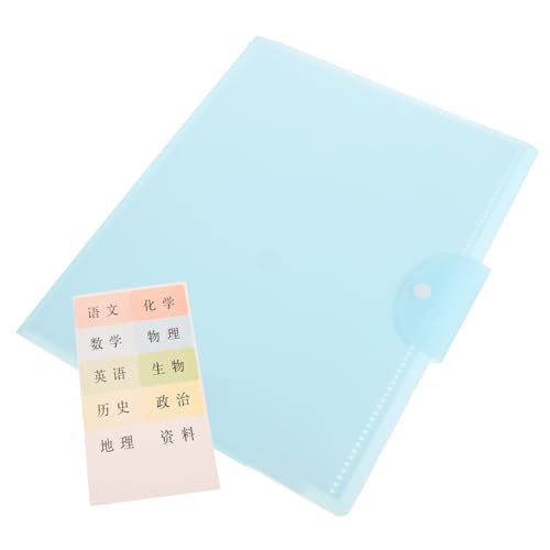 Holibanna Dokumenten Organizer Aus Robustem Transparente Verstärkte Aufbewahrungstasche Für Schule Büro Und Zuhause Zur Perfekten Datei von Holibanna