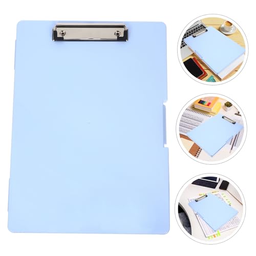 Holibanna Dokumentenmappe Kunststoff Aufbewahrungsbox mit Clip Visitenkarten und Geschäftsordner Organizer Vielseitige Datei und Kartenbox für Büro und Schreibtisch in Blau Holibanna Dokumentenmappe Kunststoff Aufbewahrungsbox mit Clip Visitenkarten und Geschäftsordner Organizer Vielseitige Datei und Kartenbox für Büro und Schreibtisch in Blau von Holibanna