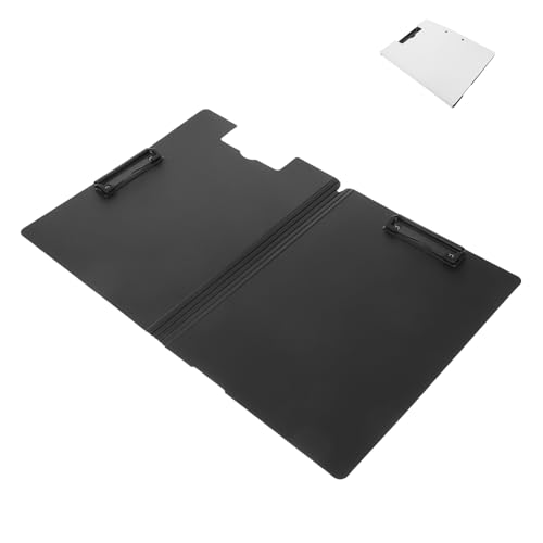 Holibanna Dokumentenordner mit Doppelten Clips Faltbares Klemmbrett Robuster und Wasserabweisender Bürobedarf für Organisation von Dokumenten für Büro Schule und Zuhause Holibanna Dokumentenordner mit Doppelten Clips Faltbares Klemmbrett Robuster und Wasserabweisender Bürobedarf für Organisation von Dokumenten für Büro Schule und Zuhause von Holibanna