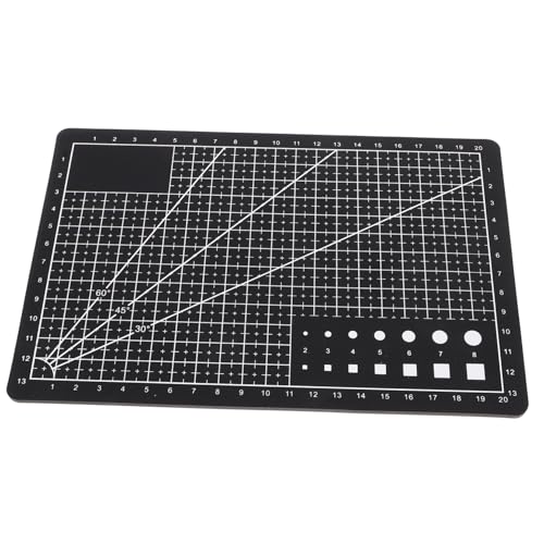 Holibanna Doppelseitige Schneidematte PVC Schnittmatte Rutschfest Vielseitig für Nähen Basteln Modellbau Scrapbooking und Tonarbeiten Kompakt Leicht Transportabel von Holibanna
